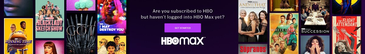 Get Started with HBO Max Promotions Banner